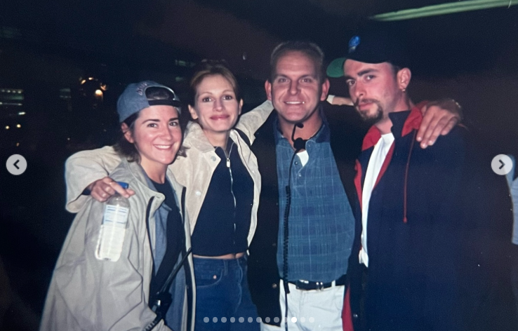 John Mingalone pictured during an on-set moment with colleagues, as posted on March 9, 2025 | Source: Instagram/jesssjacoby